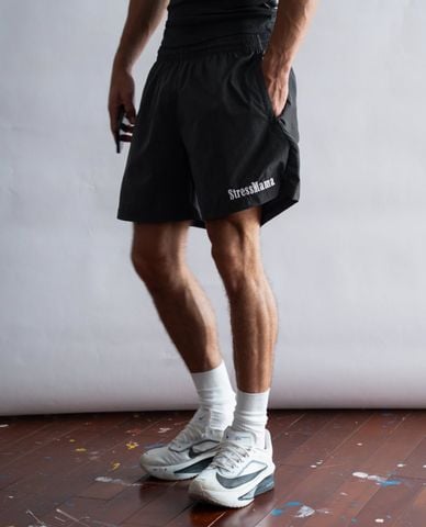  STRESSMAMA - Quần short unisex ống rộng Floating 