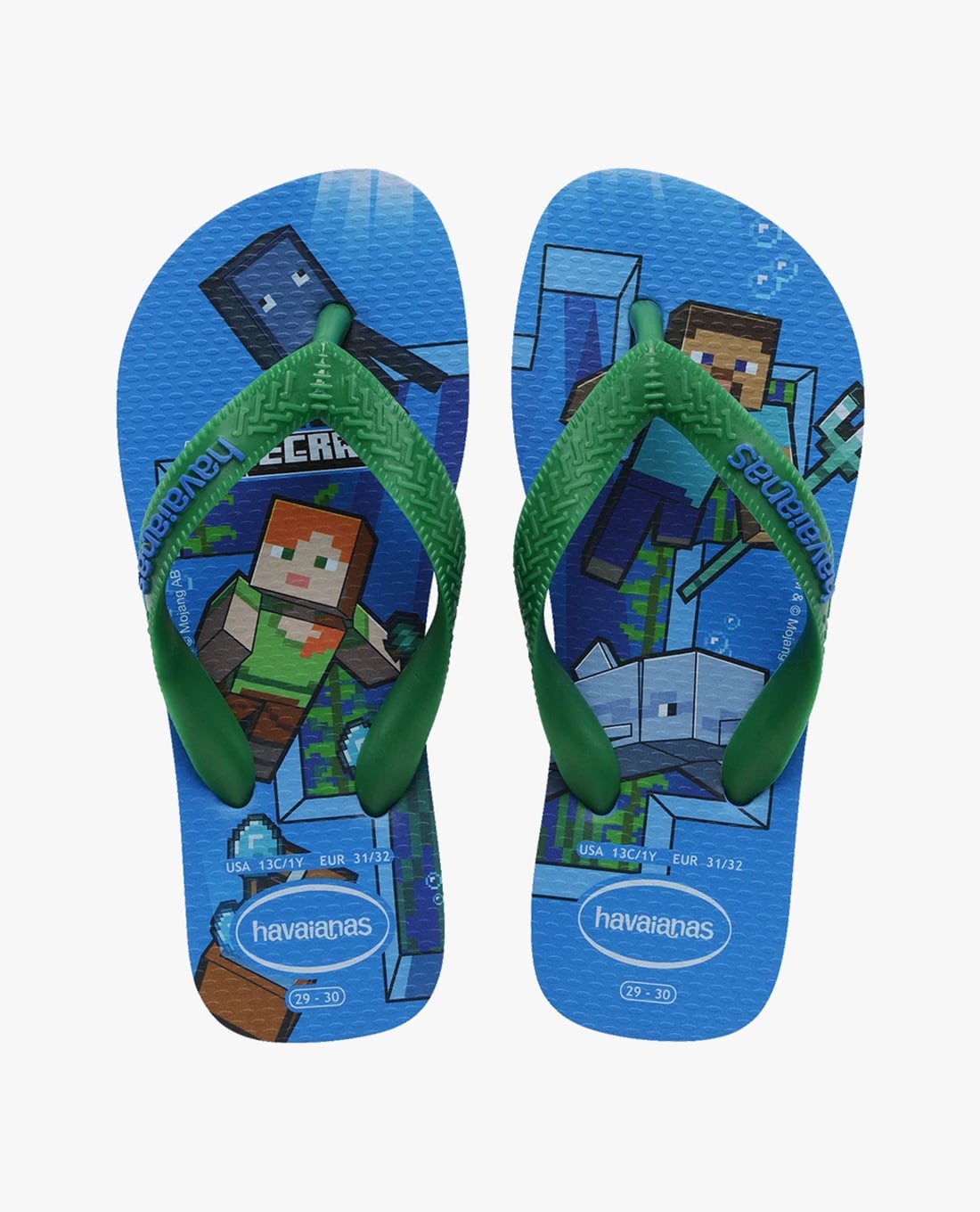 HAVAIANAS - Dép kẹp trẻ em Kids Minecraft