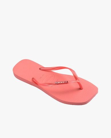  HAVAIANAS - Dép kẹp nữ Slim Square Logo Metallic 