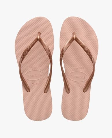  HAVAIANAS - Dẹp kẹp nữ Slim Square Logo Metallic 