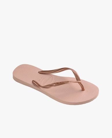  HAVAIANAS - Dẹp kẹp nữ Slim Square Logo Metallic 