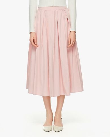  GIGI - Chân váy xếp li midi lưng thun 