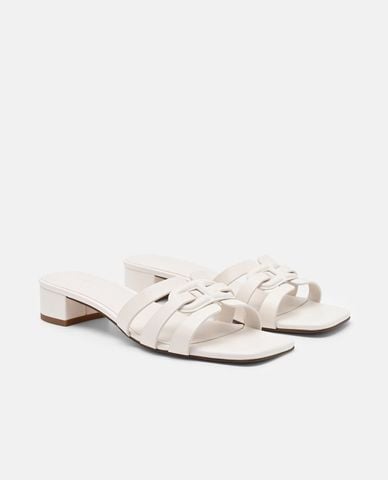 PEDRO - Giày mules nữ cao gót hở mũi Carmel 