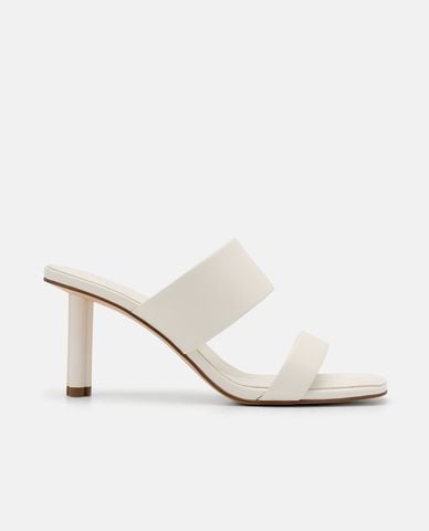  PEDRO - Giày mules cao gót nữ Icon Leather 