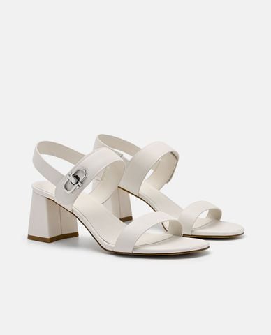  PEDRO - Giày sandals cao gót nữ mũi tròn Sienna 