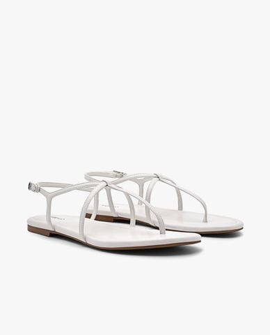  PEDRO - Giày sandals nữ đế bệt quai mảnh 