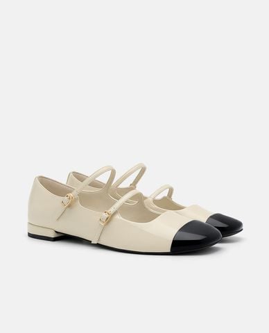  PEDRO - Giày búp bê nữ đế thấp mũi vuông 