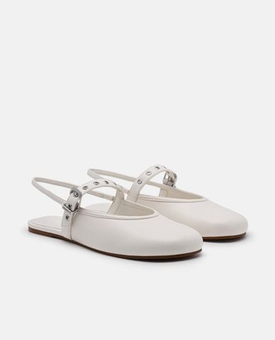  PEDRO - Giày búp bê nữ đế bệt mũi tròn Agnes 