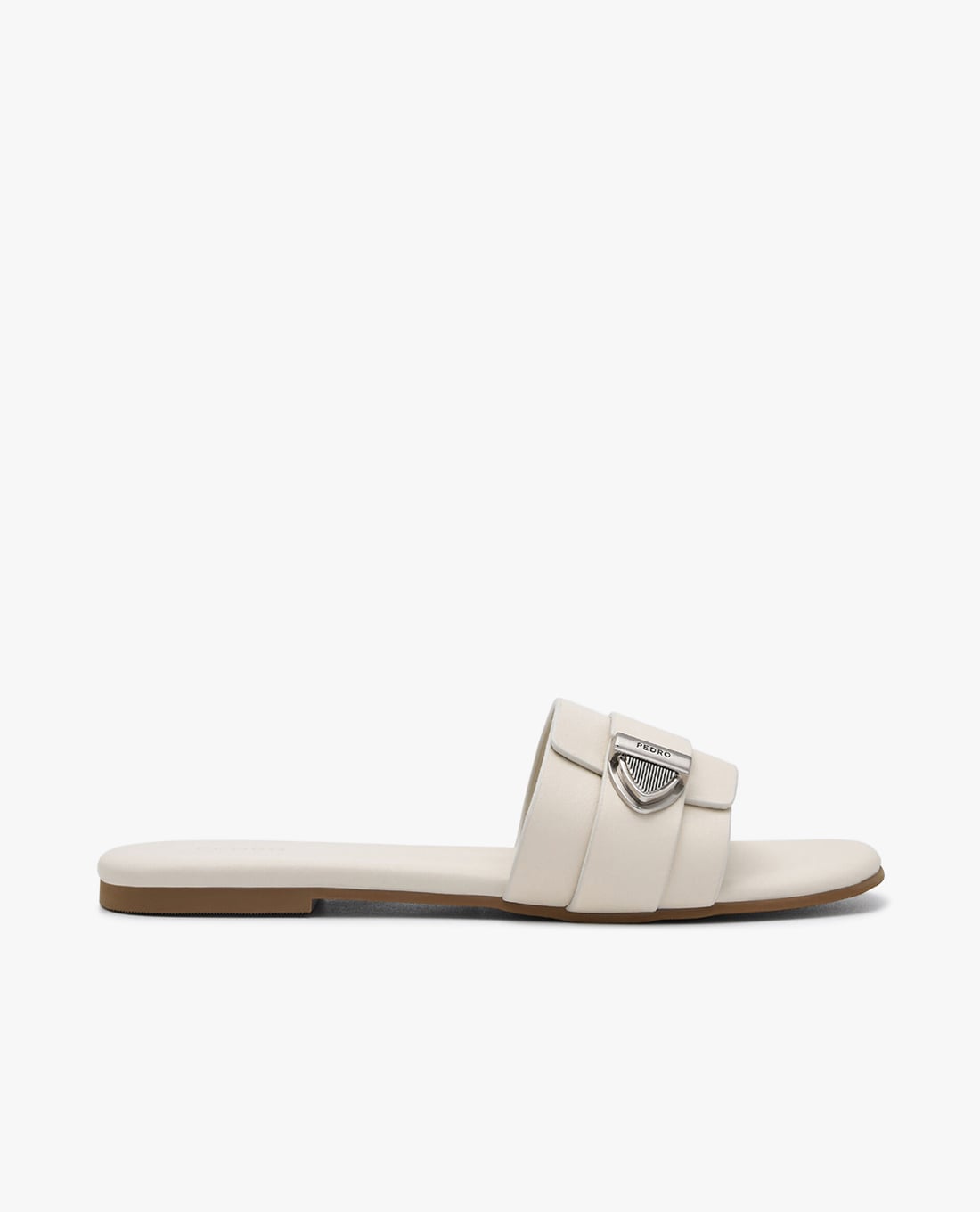 PEDRO - Dép nữ quai ngang Lottie Leather