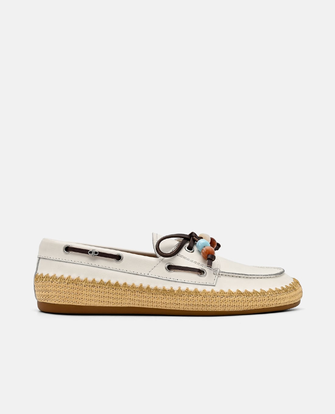 PEDRO - Giày lười nữ đế bệt mũi tròn Dee Leather