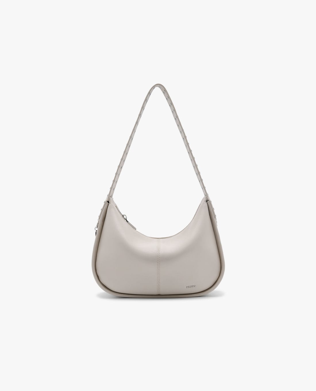 PEDRO - Túi đeo vai nữ hình bán nguyệt Issa Studded