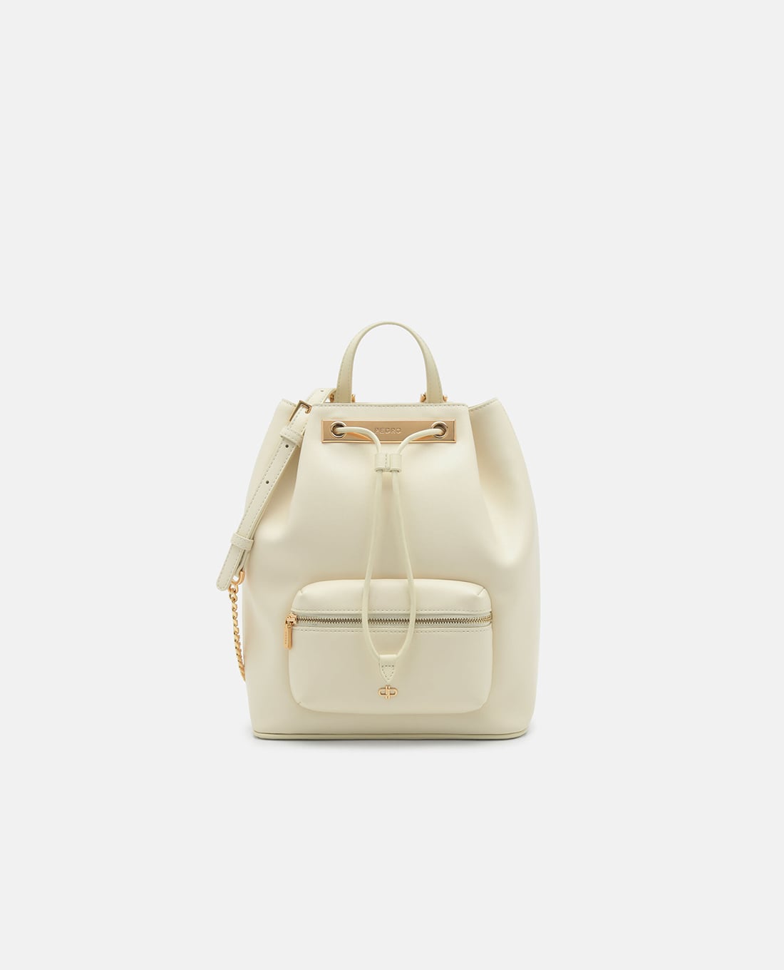 PEDRO - Balo nữ khóa kim loại phối dây rút