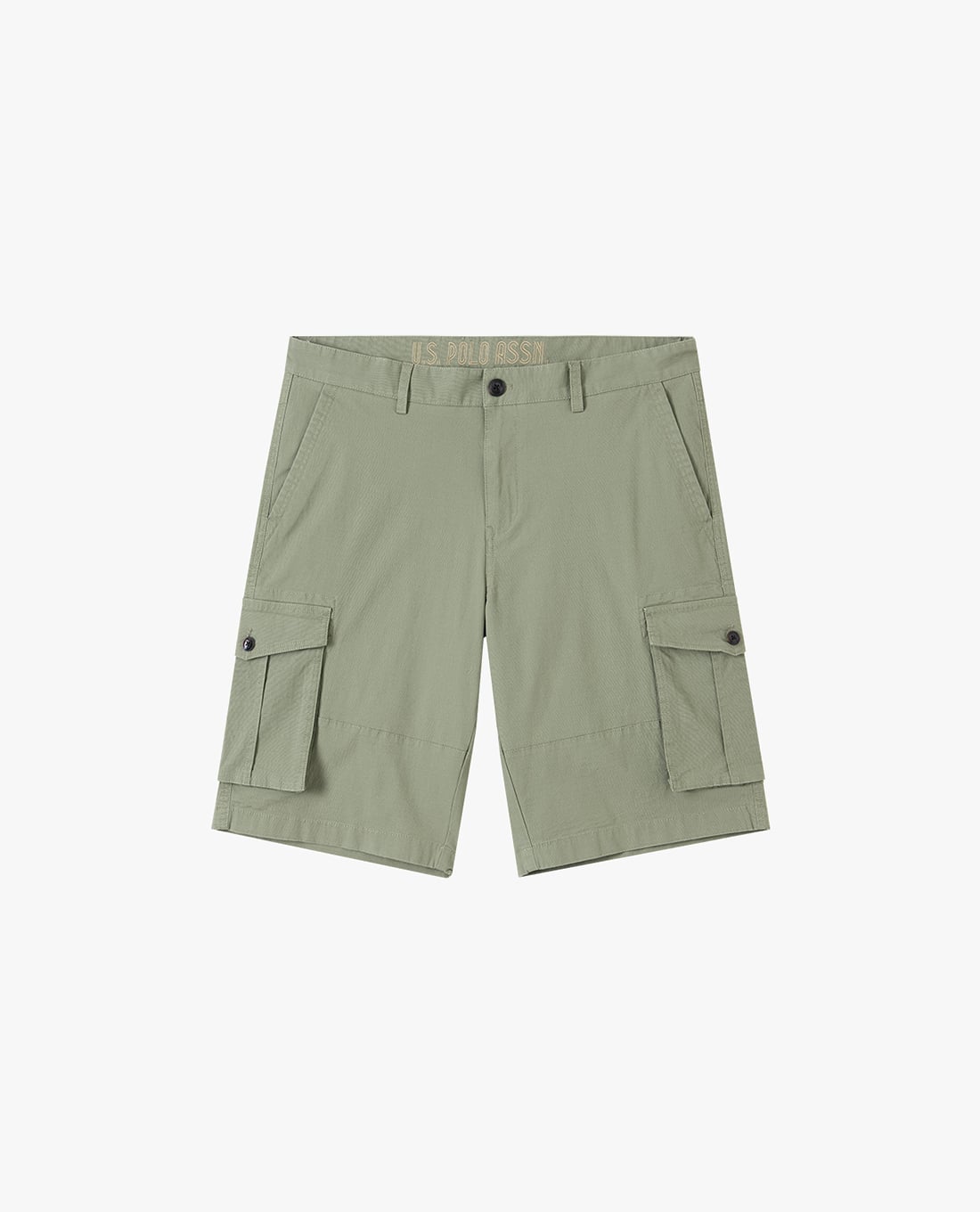 USPA - Quần short nam ngang gối phối túi hộp