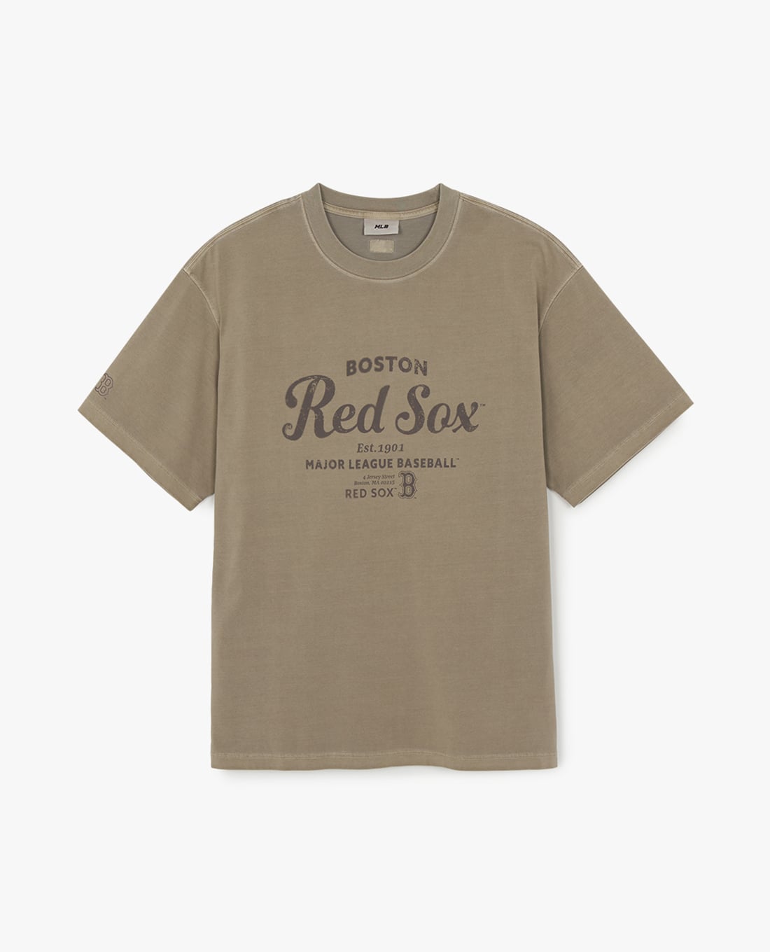 MLB - Áo thun unisex cổ tròn tay ngắn Vintage