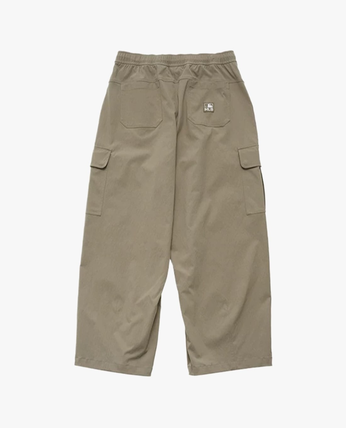 MLB - Quần dài unisex ống rộng túi hộp phối dây rút