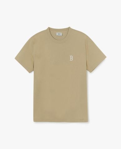  MLB - Áo thun unisex cổ tròn tay ngắn Basic Logo 