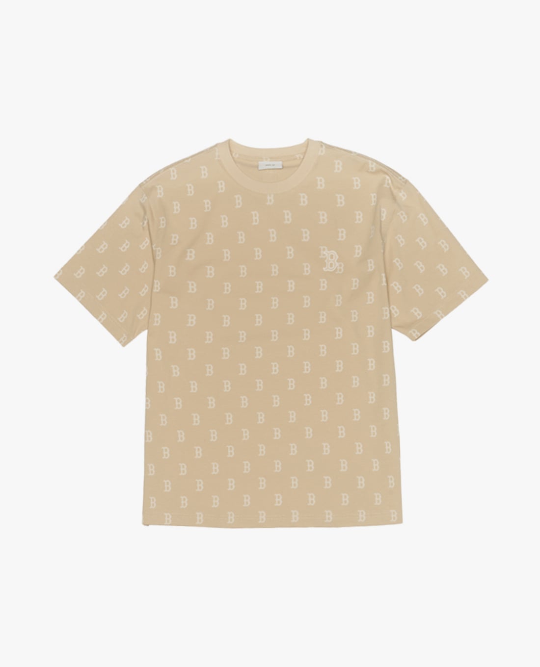 MLB - Áo thun unisex cổ tròn tay ngắn Monogram