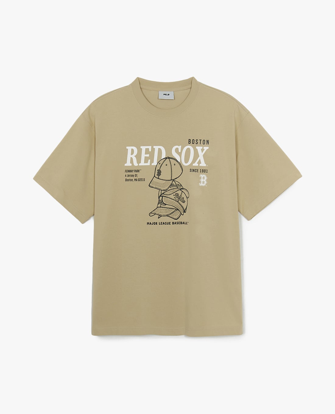 MLB - Áo thun unisex cổ tròn tay ngắn Lifestyle Graphic