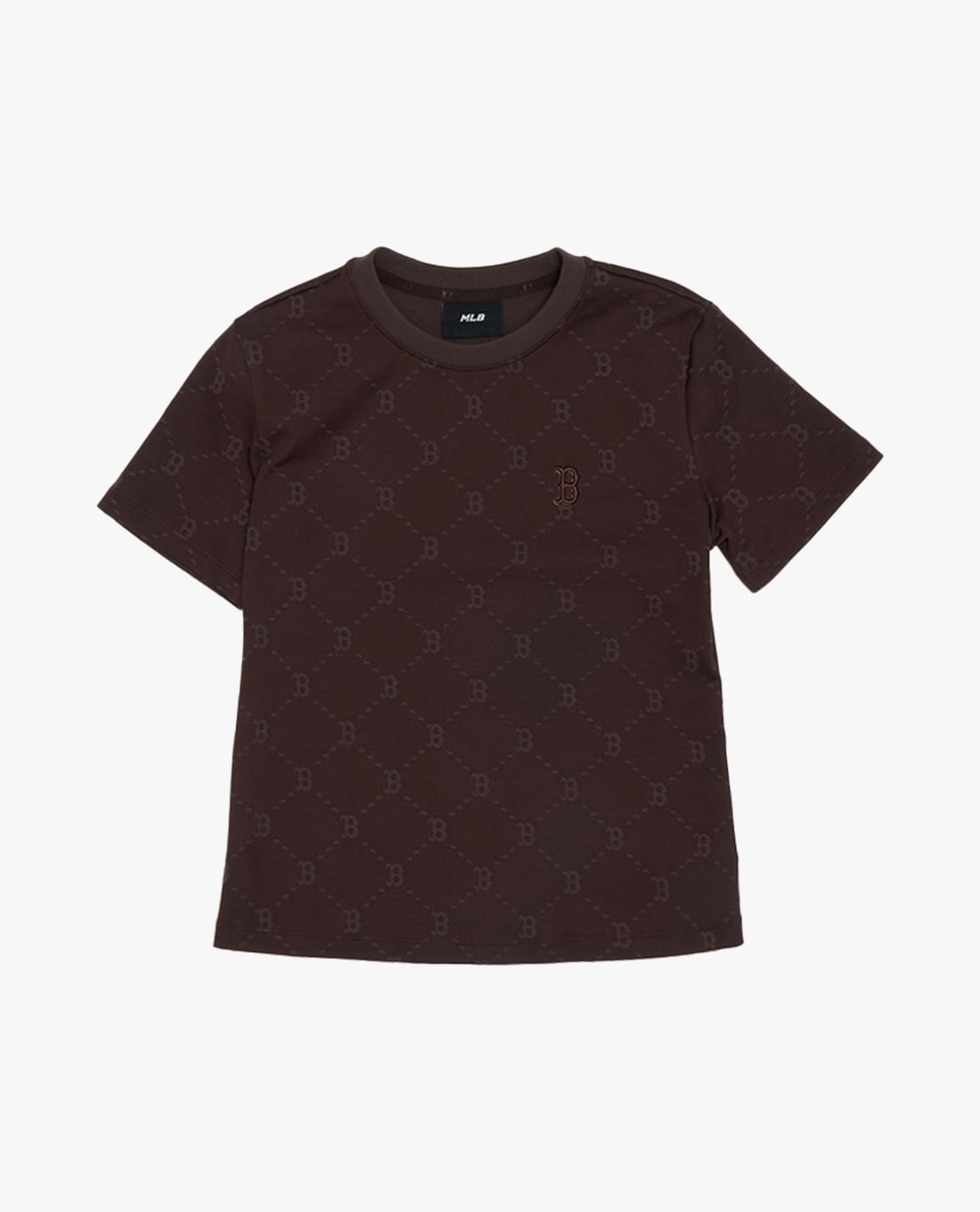 MLB - Áo thun nữ cổ tròn tay ngắn Dia Monogram