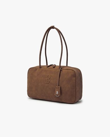  MLB - Túi đeo vai nữ phom chữ nhật Basic Palette 