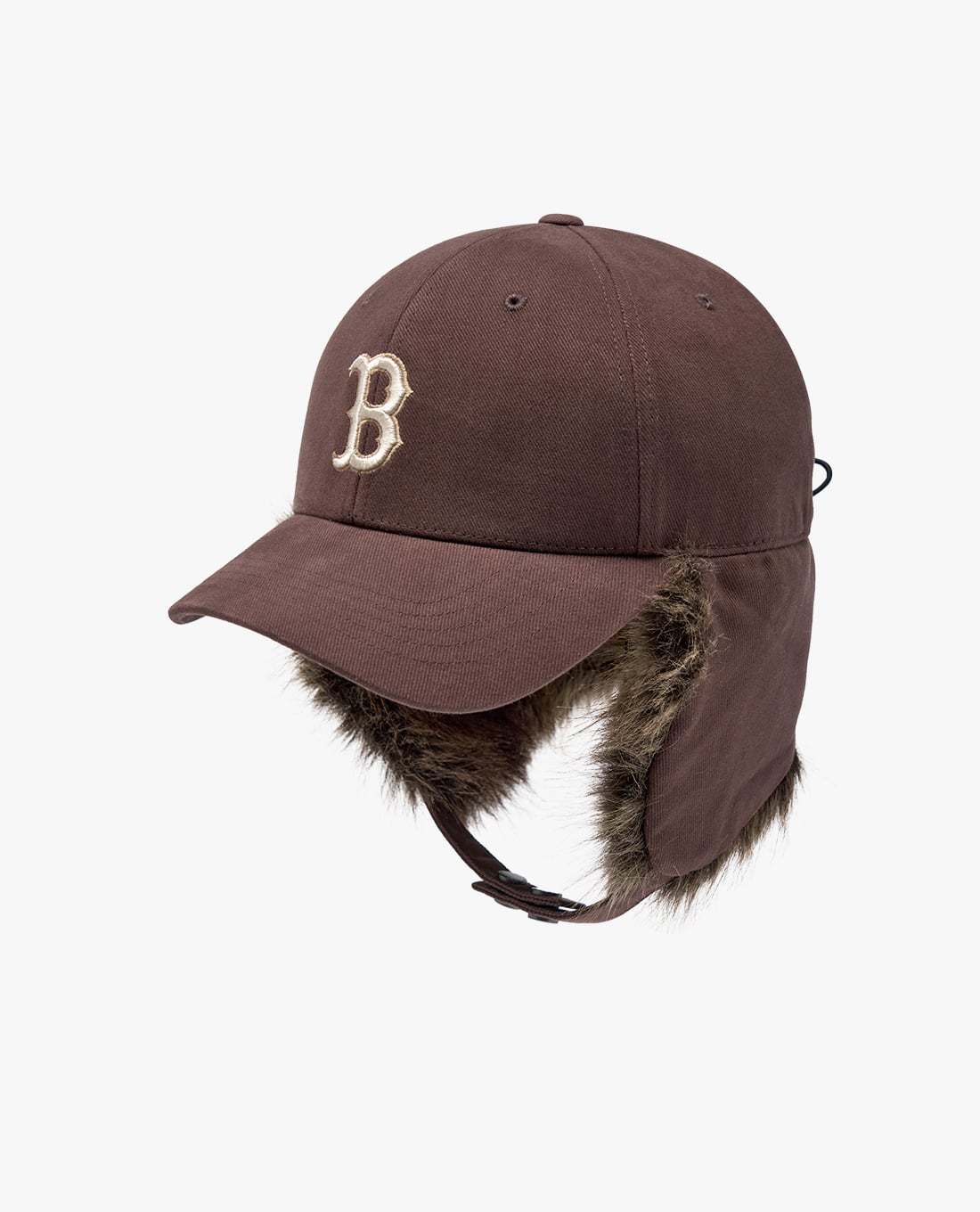 MLB - Nón bóng chày unisex phối lông Vintage