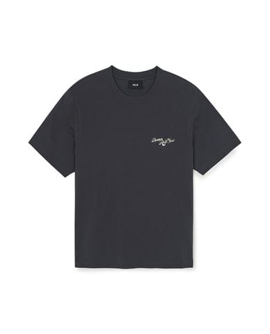 MLB - Áo thun unisex cổ tròn Vintage Back Graphic 