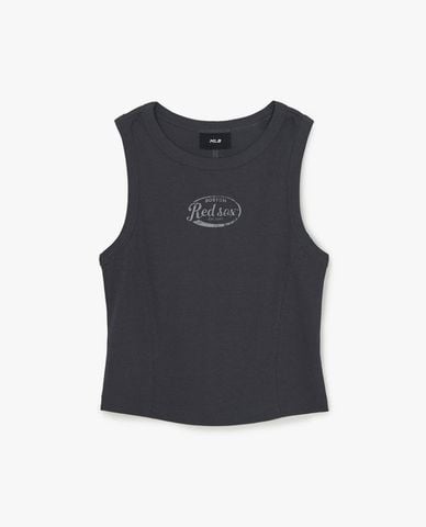  MLB - Áo ba lỗ nữ phom croptop Vintage 