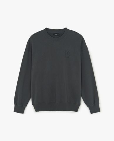  MLB - Áo sweatshirt unisex tay dài Varsity Street Cursive 