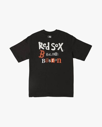  MLB - Áo thun unisex tay ngắn Basic Street Color Letter Logo 