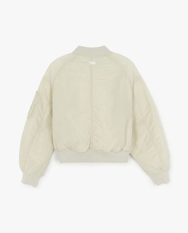  MLB - Áo khoác bomber nữ Basic Nylon 