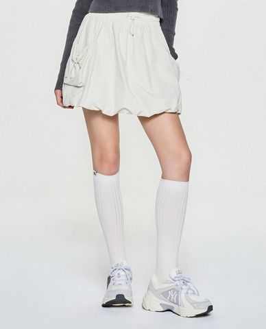  MLB - Chân váy chữ A mini Balloon Cargo 