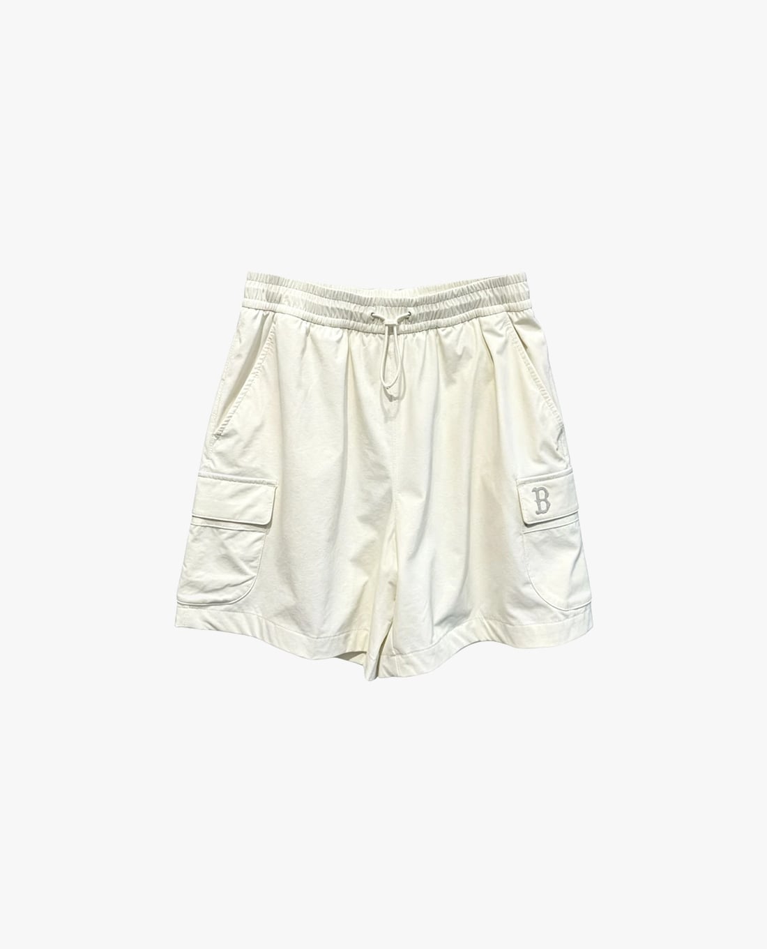 MLB - Quần short nữ ống rộng lưng thun túi hộp