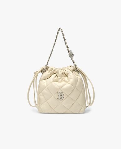  MLB - Túi rút dây nữ Basic Quilting PU Mini 