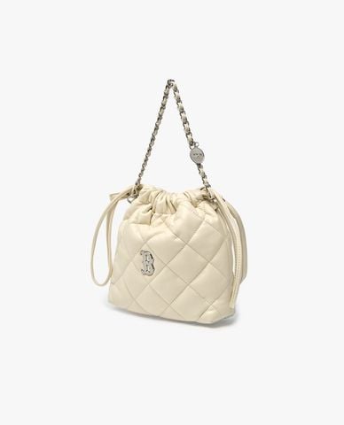  MLB - Túi rút dây nữ Basic Quilting PU Mini 