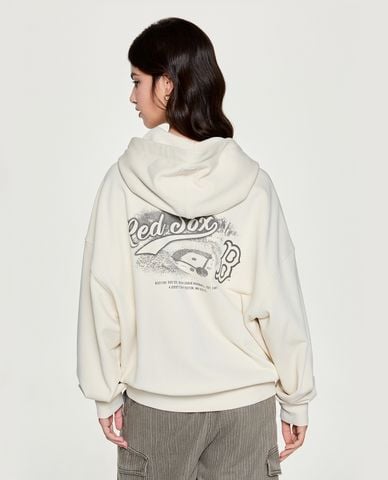  MLB - Áo hoodie unisex tay dài Basic Street Stadium Graphic 