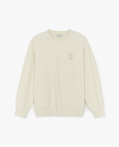  MLB - Áo sweatshirt unisex tay dài Varsity Street Cursive 