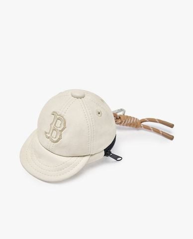  MLB - Móc khóa túi xách Basic Pu String Ball Cap 