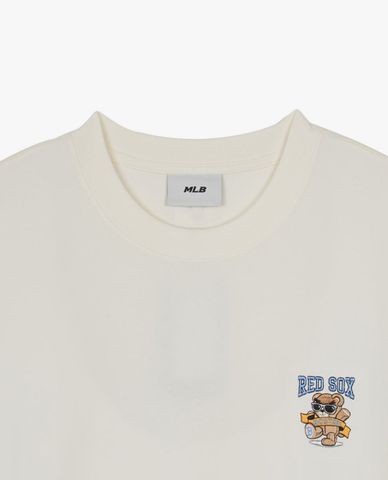  MLB - Áo thun unisex cổ tròn tay ngắn Mega Bear 