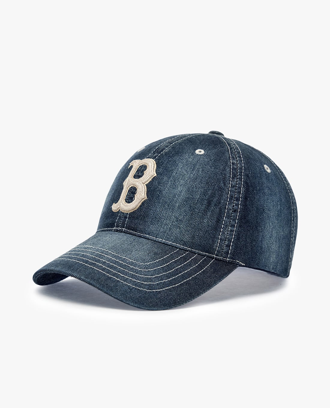 MLB - Nón bóng chày unisex Basic Denim Unstructured