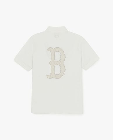  MLB - Áo polo unisex tay ngắn Monogram Series 