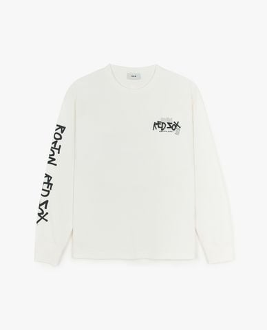  MLB - Áo sweatshirt unisex cổ tròn Basic Street Logo 