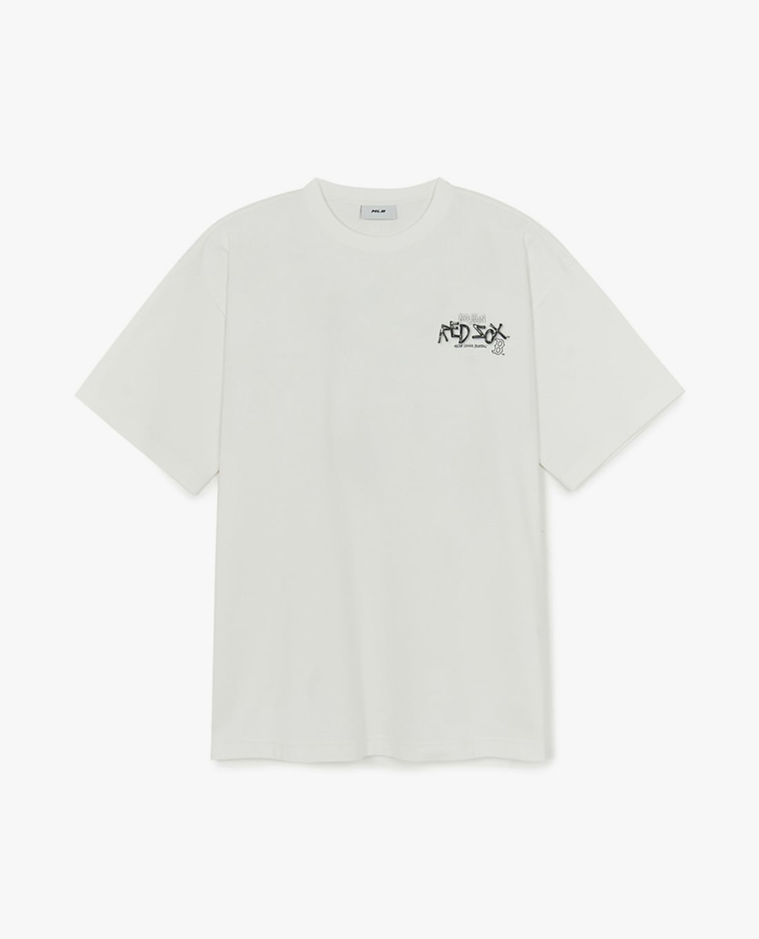 MLB - Áo thun unisex cổ tròn tay ngắn Basic Street Logo