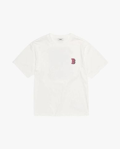  MLB - Áo thun unisex cổ tròn tay ngắn Summer 