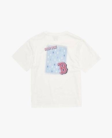  MLB - Áo thun unisex cổ tròn tay ngắn Summer 
