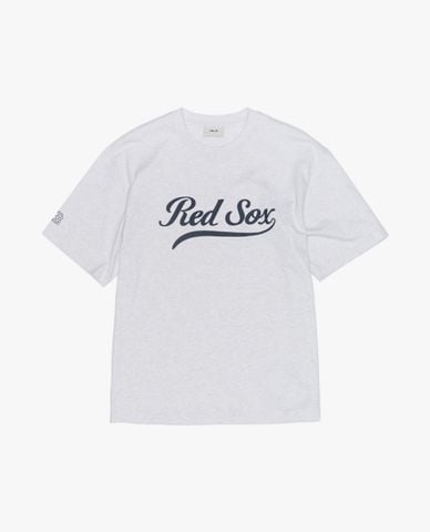  MLB - Áo thun unisex cổ tròn tay ngắn 