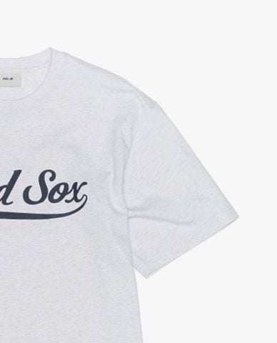  MLB - Áo thun unisex cổ tròn tay ngắn 