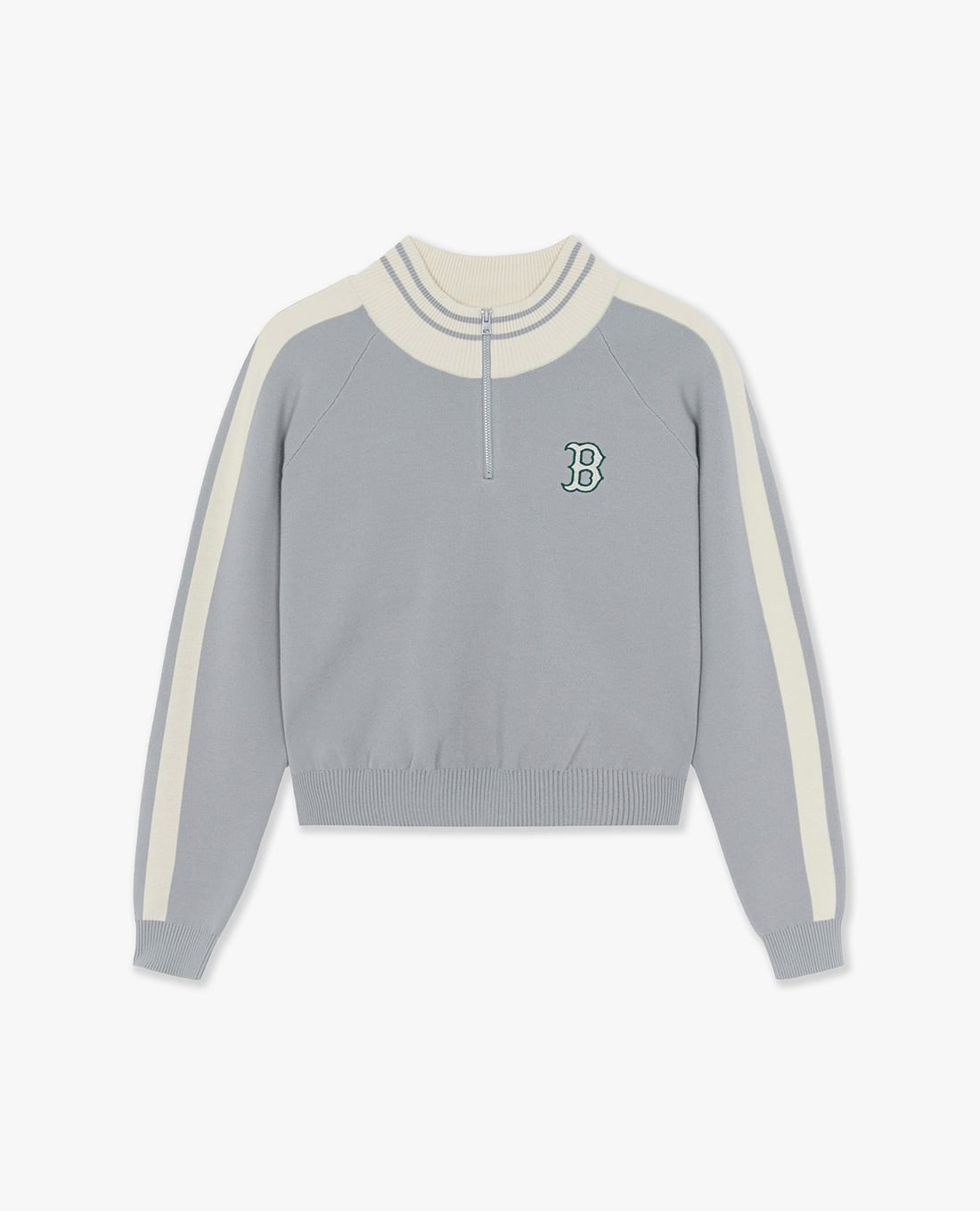 MLB - Áo sweatshirt nữ cổ cao tay dài Varsity