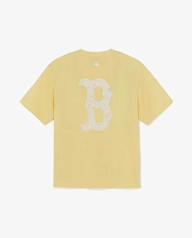  MLB - Áo thun unisex tay ngắn Basic Lace Mega Logo 