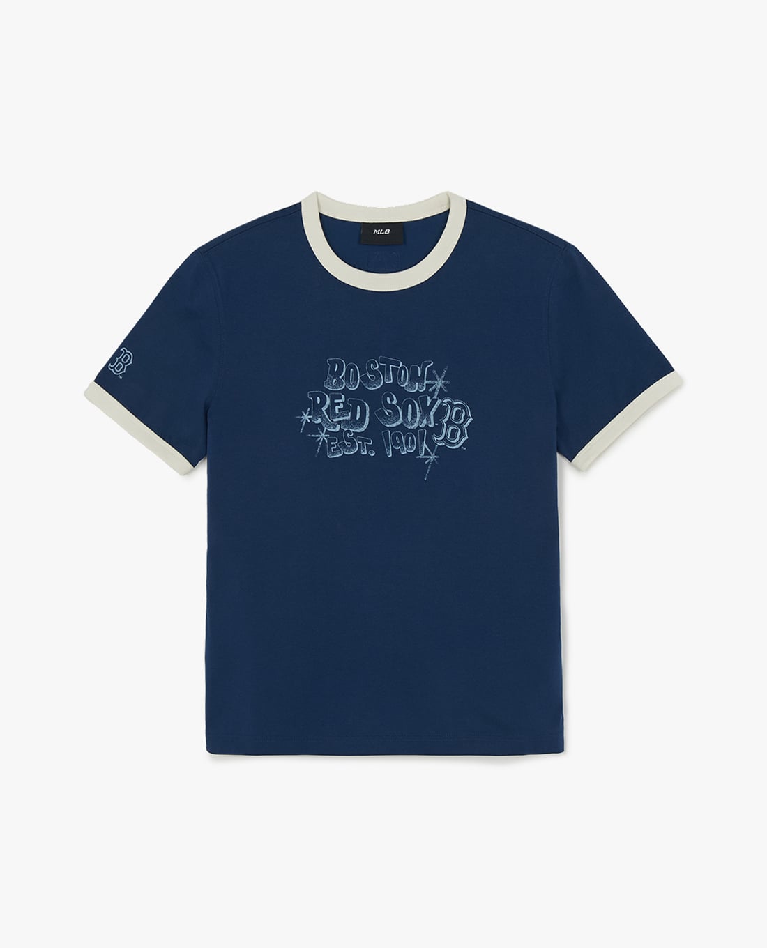 MLB - Áo thun unisex cổ tròn tay ngắn Letter Graphic