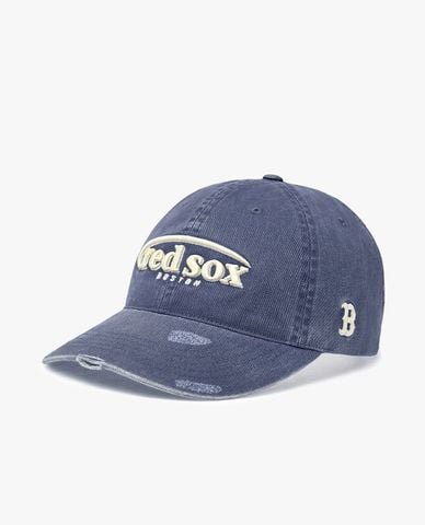  MLB - Nón bóng chày unisex Vintage Damage Curve Logo 